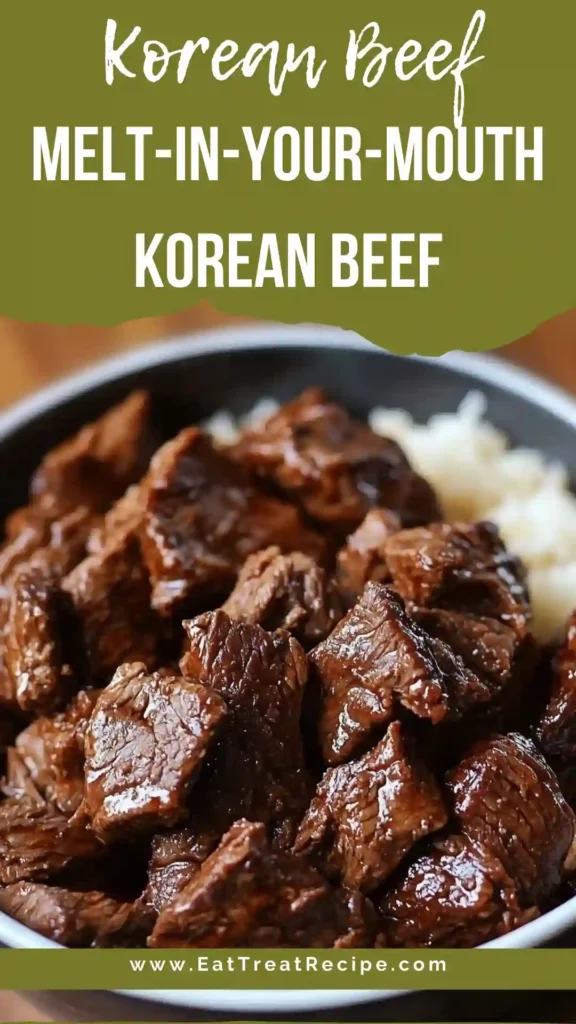 Melt-in-your-mouth Korean beef served in a minimalist bowl