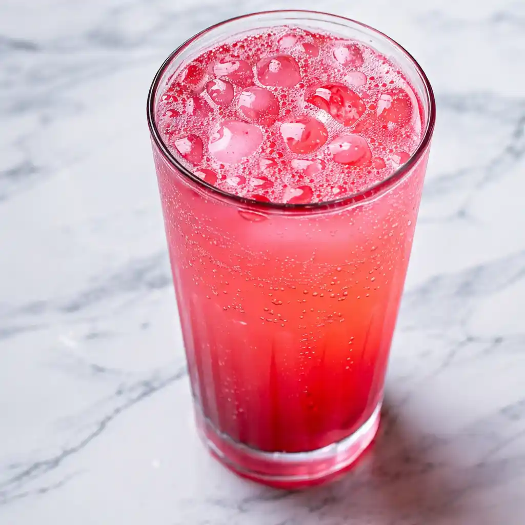 Dr Oz Pink Gelatin Recipe for Weight Loss served in a glass bowl