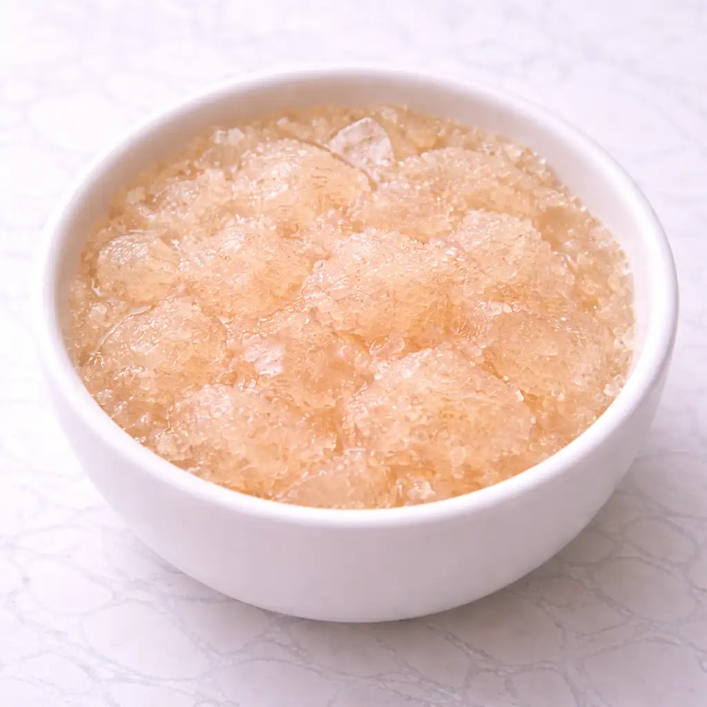 Ingredients for gelatin recipe for weight loss including unflavored gelatin and lemon