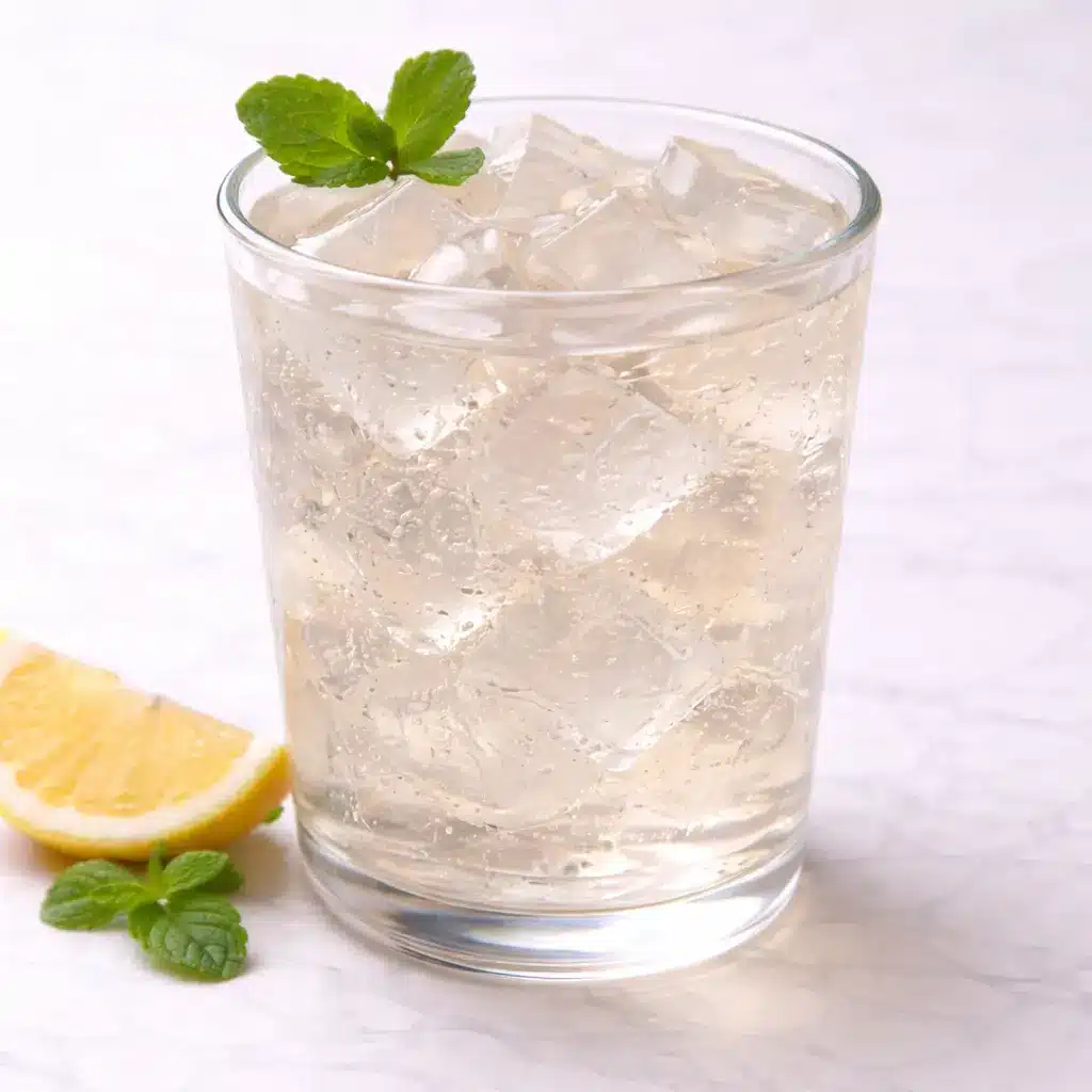 Ingredients for gelatin recipe for weight loss including unflavored gelatin and lemon