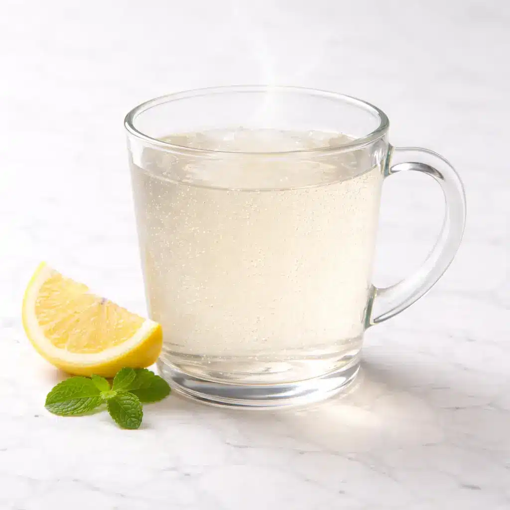 Jello Weight Loss Recipe ingredients flat lay