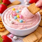 easter dip recipe creamy pastel dessert dip