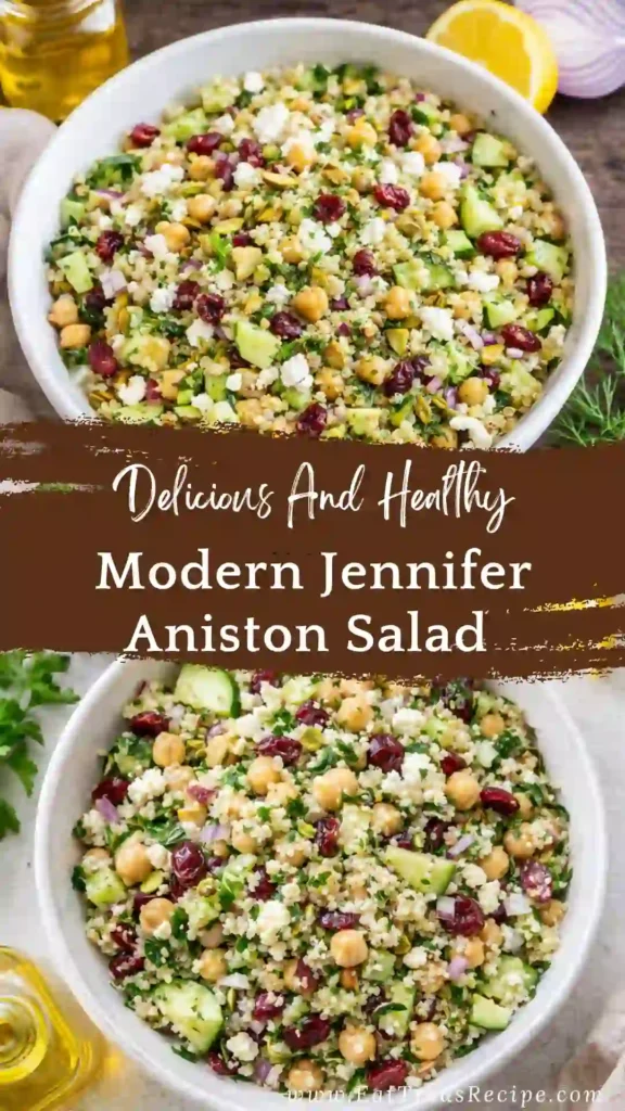 modern Jennifer Aniston salad quinoa bowl