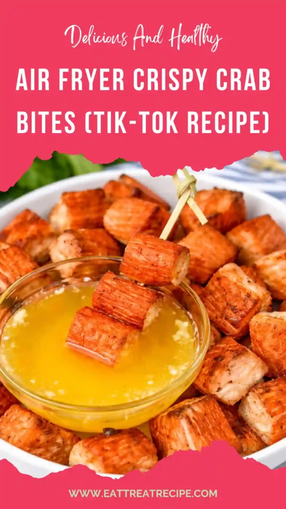 air fryer crab bites in meal prep containers protein snack system