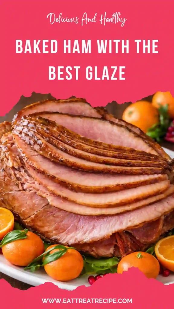 baked ham with the best glaze quick version juicy caramelized ham