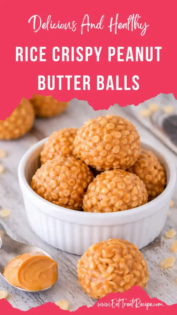 rice crispy peanut butter balls chocolate coated crunchy interior
