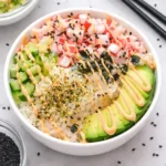 california roll sushi bowls quick version fresh easy sushi bowl