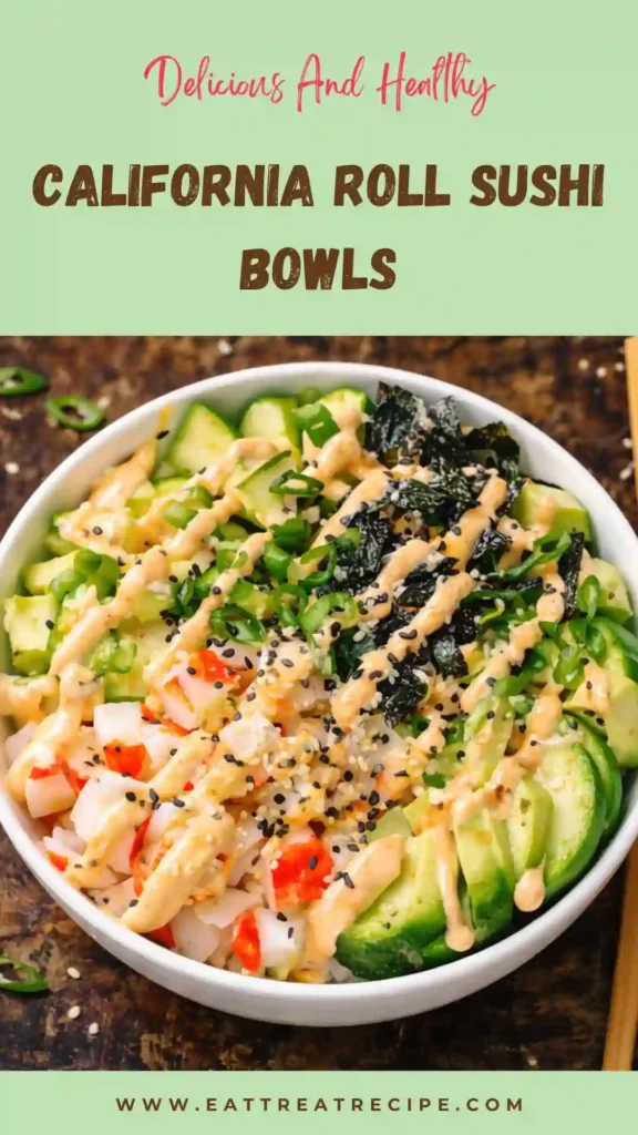 california roll sushi bowls quick version fresh easy sushi bowl