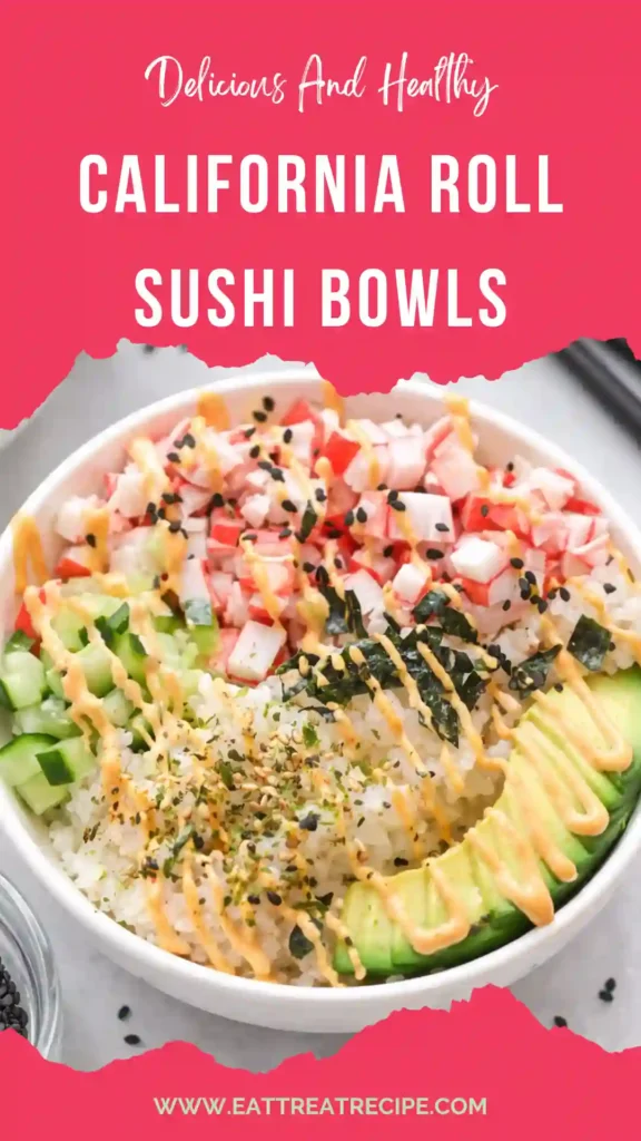 california roll sushi bowls quick version fresh easy sushi bowl