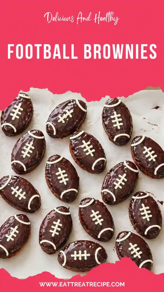 football brownies quick version fudgy chocolate dessert