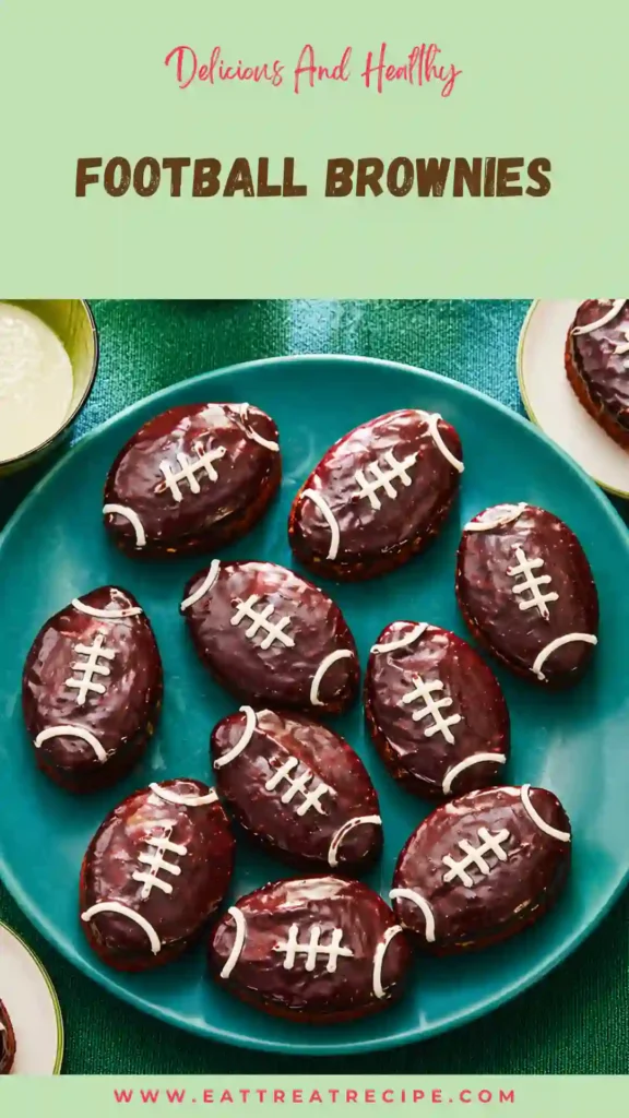 football brownies quick version fudgy chocolate dessert