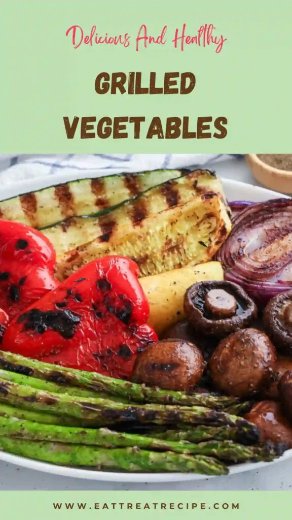 grilled vegetables quick version colorful healthy side dish