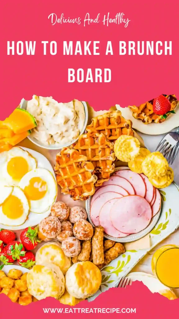 quick brunch board easy setup sweet and savory foods