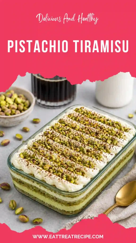 pistachio tiramisu quick version creamy layered dessert