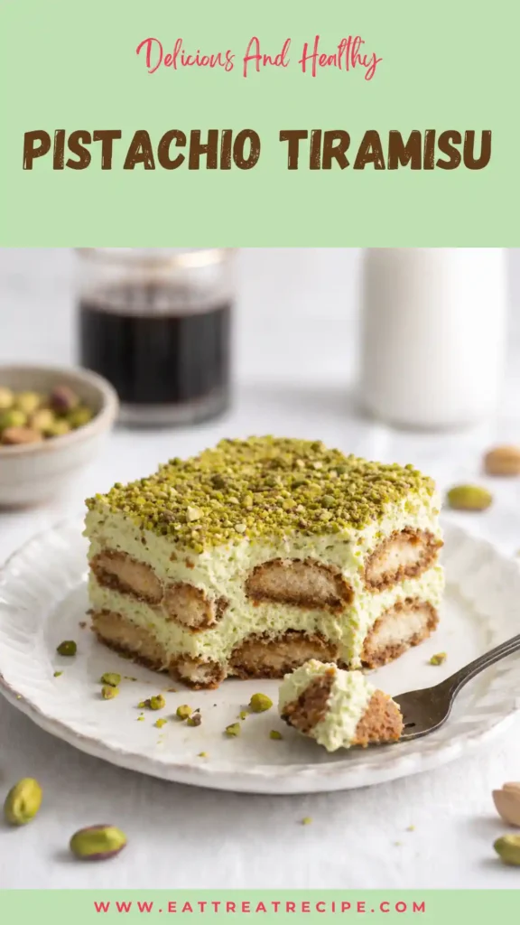 pistachio tiramisu quick version creamy layered dessert