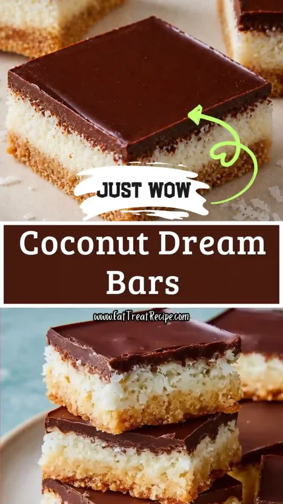 quick coconut dream bars