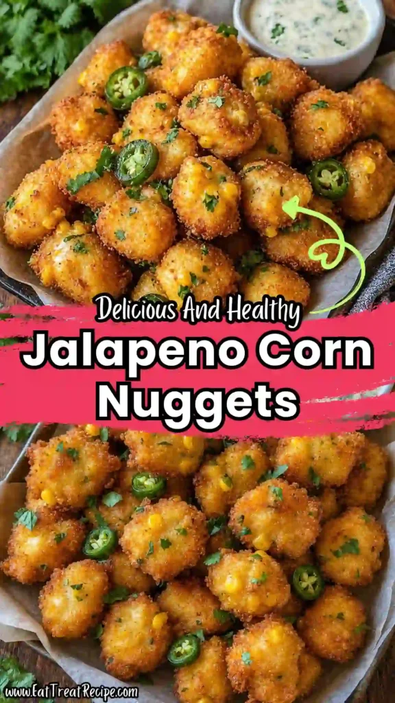 quick jalapeno corn nuggets crispy