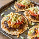 quick smashed cheeseburger tacos