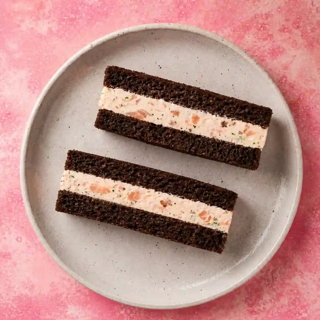 smoked salmon tea sandwiches quick version elegant appetizer platter