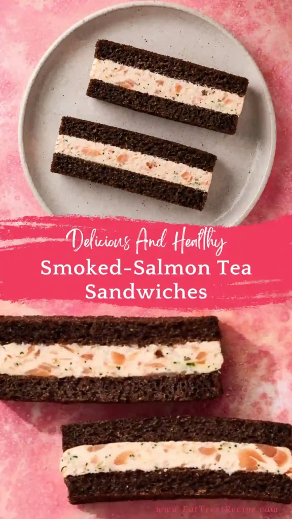smoked salmon tea sandwiches quick version elegant appetizer platter