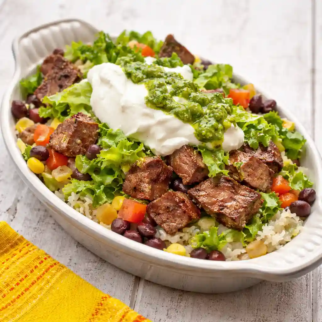 weekly steak burrito bowl meal prep containers organized healthy meals