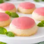 strawberry lemonade meltaway cookies quick version soft glazed cookies
