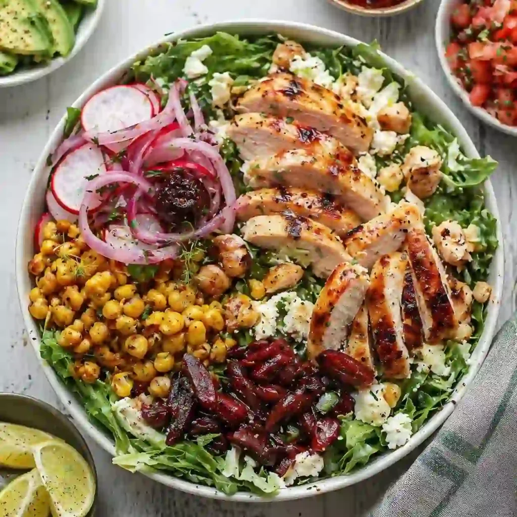 summer rotisserie chicken salad quick version fresh bowl