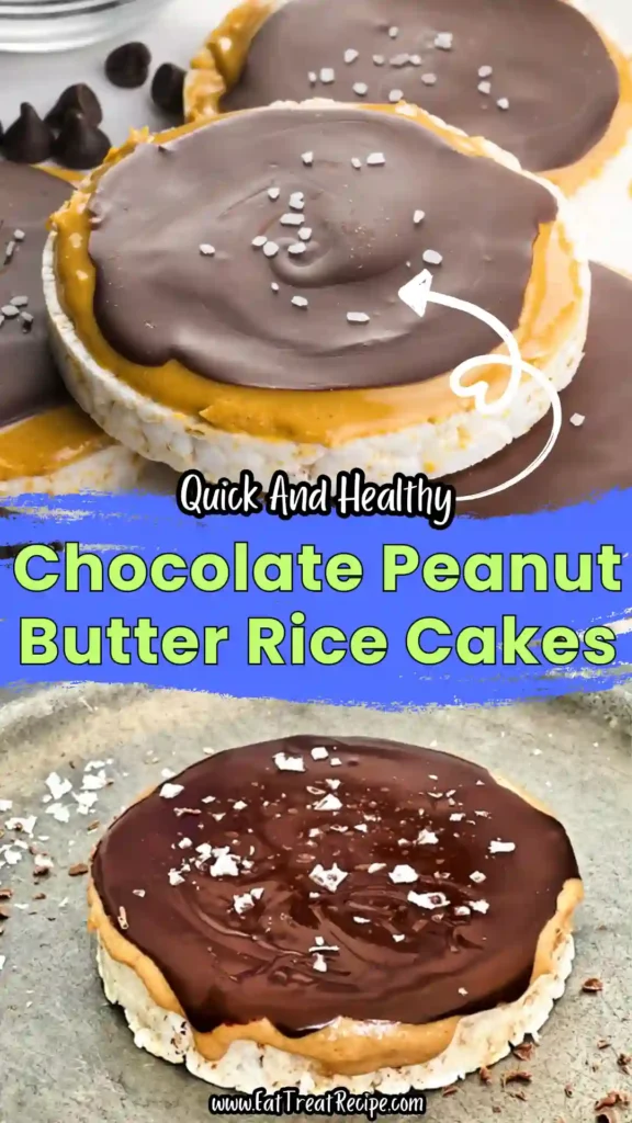 Chocolate Peanut Butter Rice Cakes