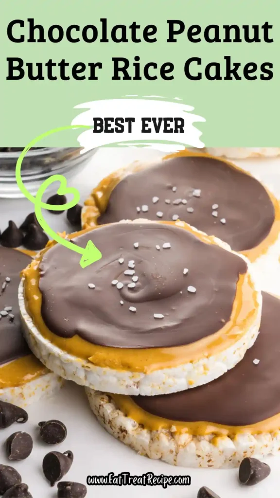 Chocolate Peanut Butter Rice Cakes