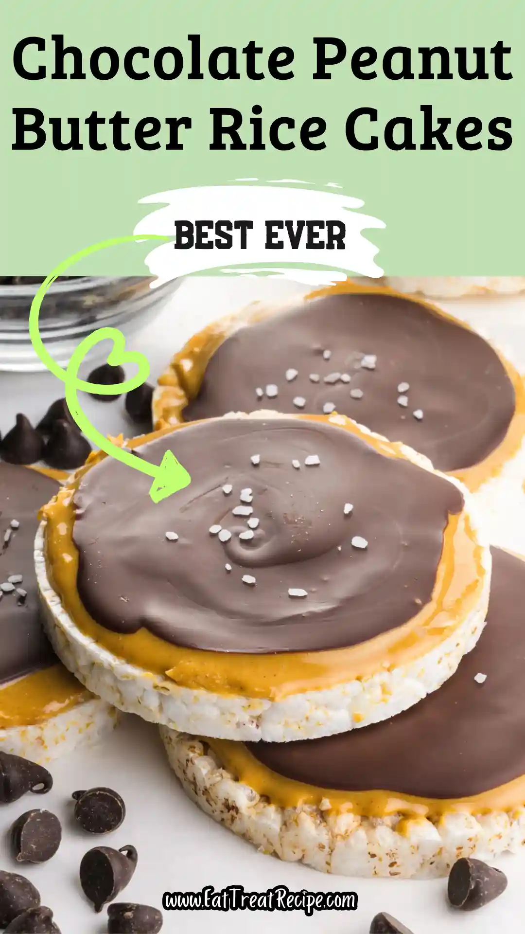 Chocolate Peanut Butter Rice Cakes