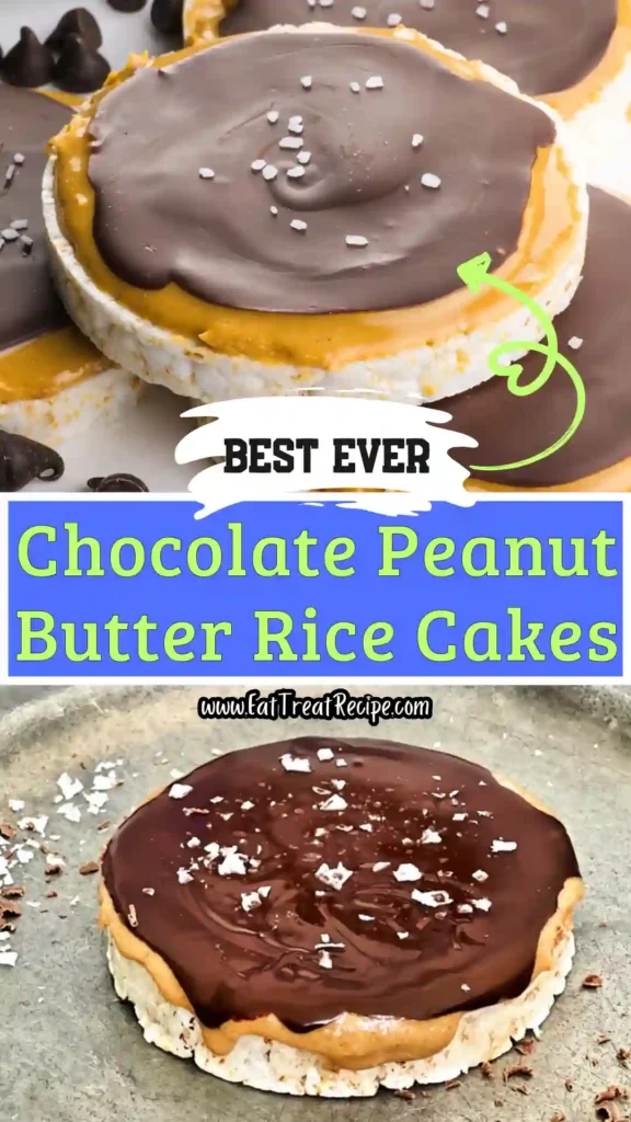 Chocolate Peanut Butter Rice Cakes