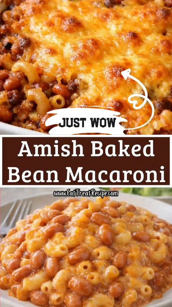 amish baked bean macaroni
