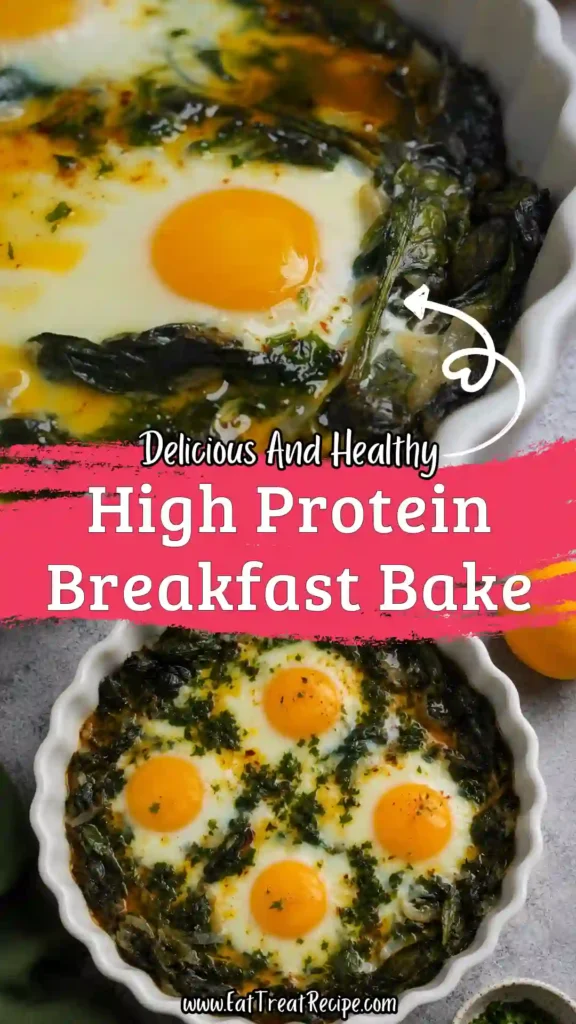 Baked Eggs with Spinach