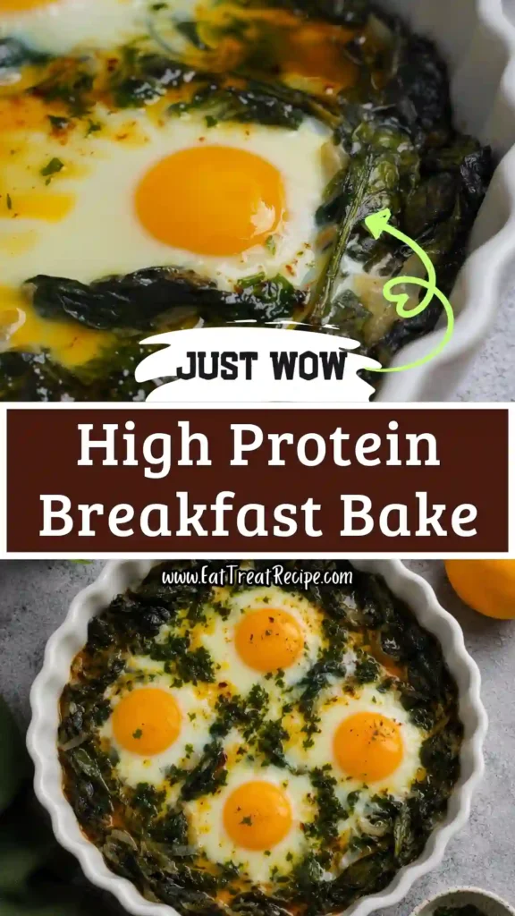 Baked Eggs with Spinach