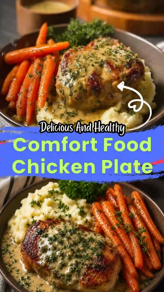 comfort food chicken plate