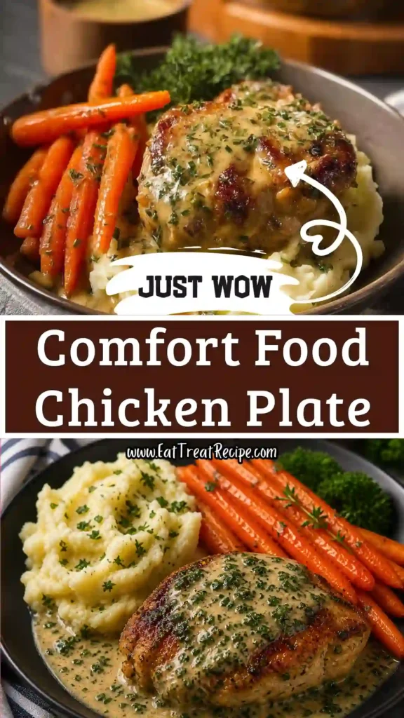comfort food chicken plate