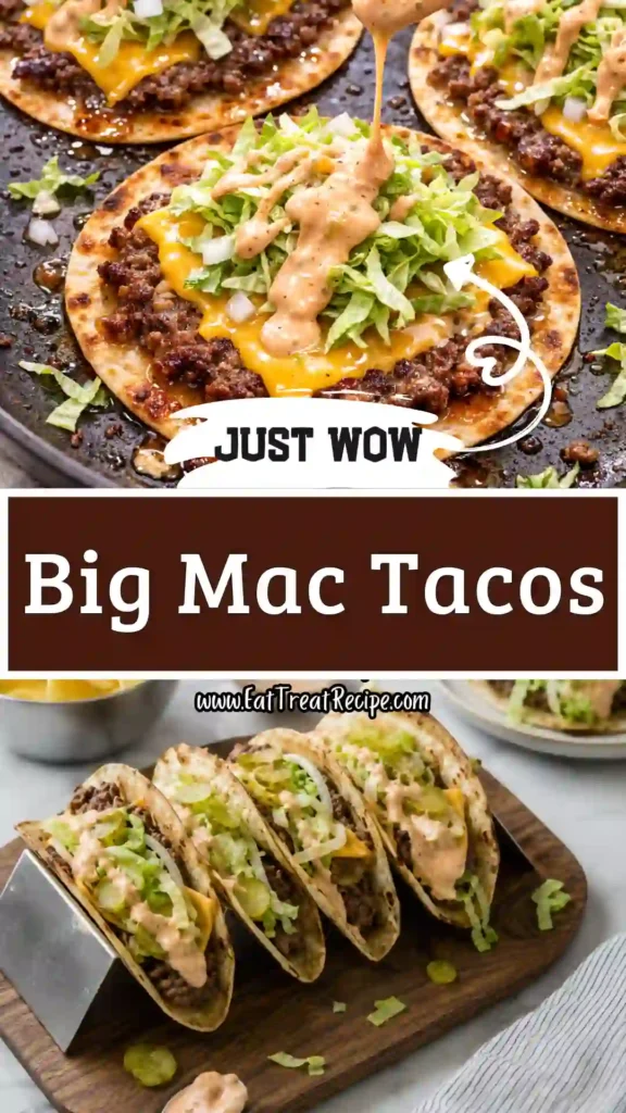 Easy Big Mac Tacos recipe
