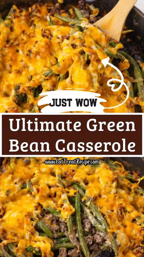 quick hamburger green bean casserole