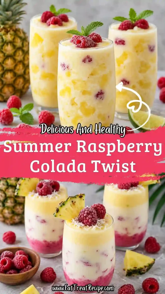 Easy Raspberry Colada Twist Recipe