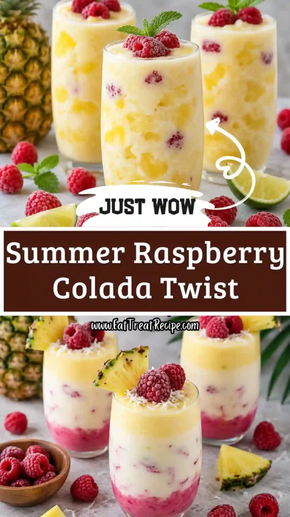 Easy Raspberry Colada Twist Recipe