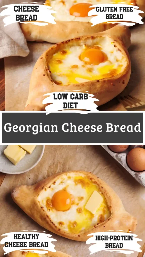 An express cheese bread boat made with store bought pizza dough on a white countertop.